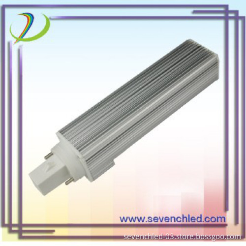 10w pl g24 base led lamp, plc 4 pin led g24 lights, g24 led bulb
